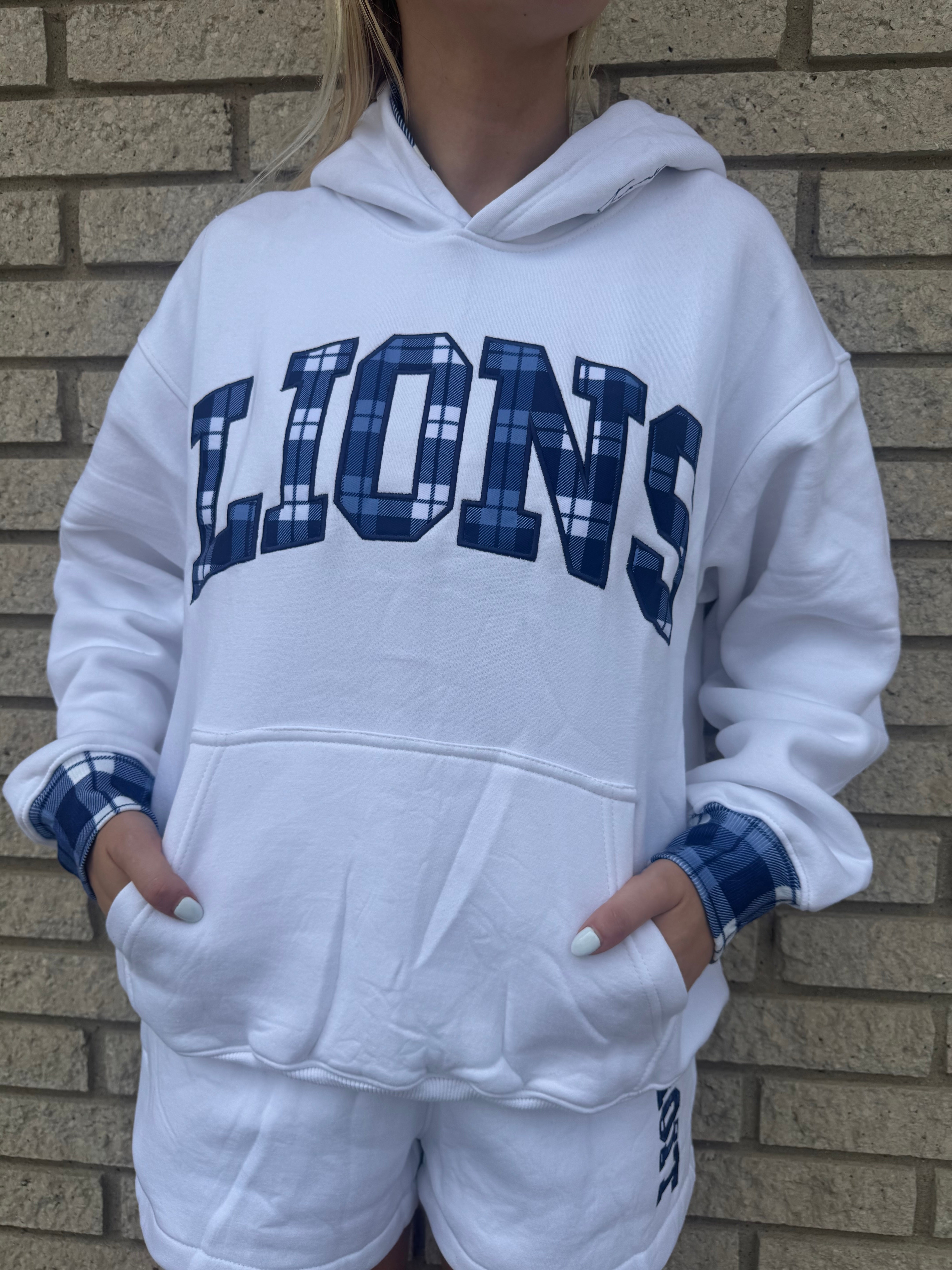Kickoff Plaid Hoodie