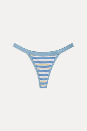 Cole Striped Bikini Bottom