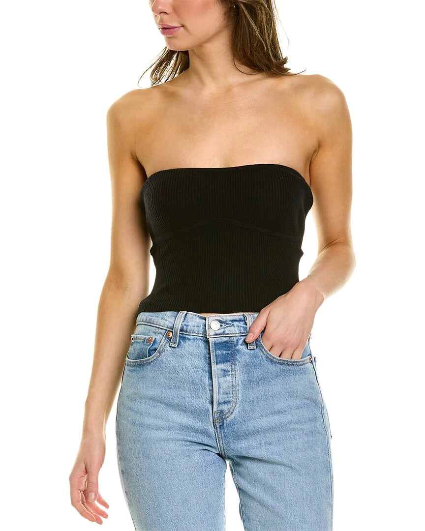 ☆2842 MELT THE LADY rib tube tops ☆2842 MELT THE LADY rib tube tops
