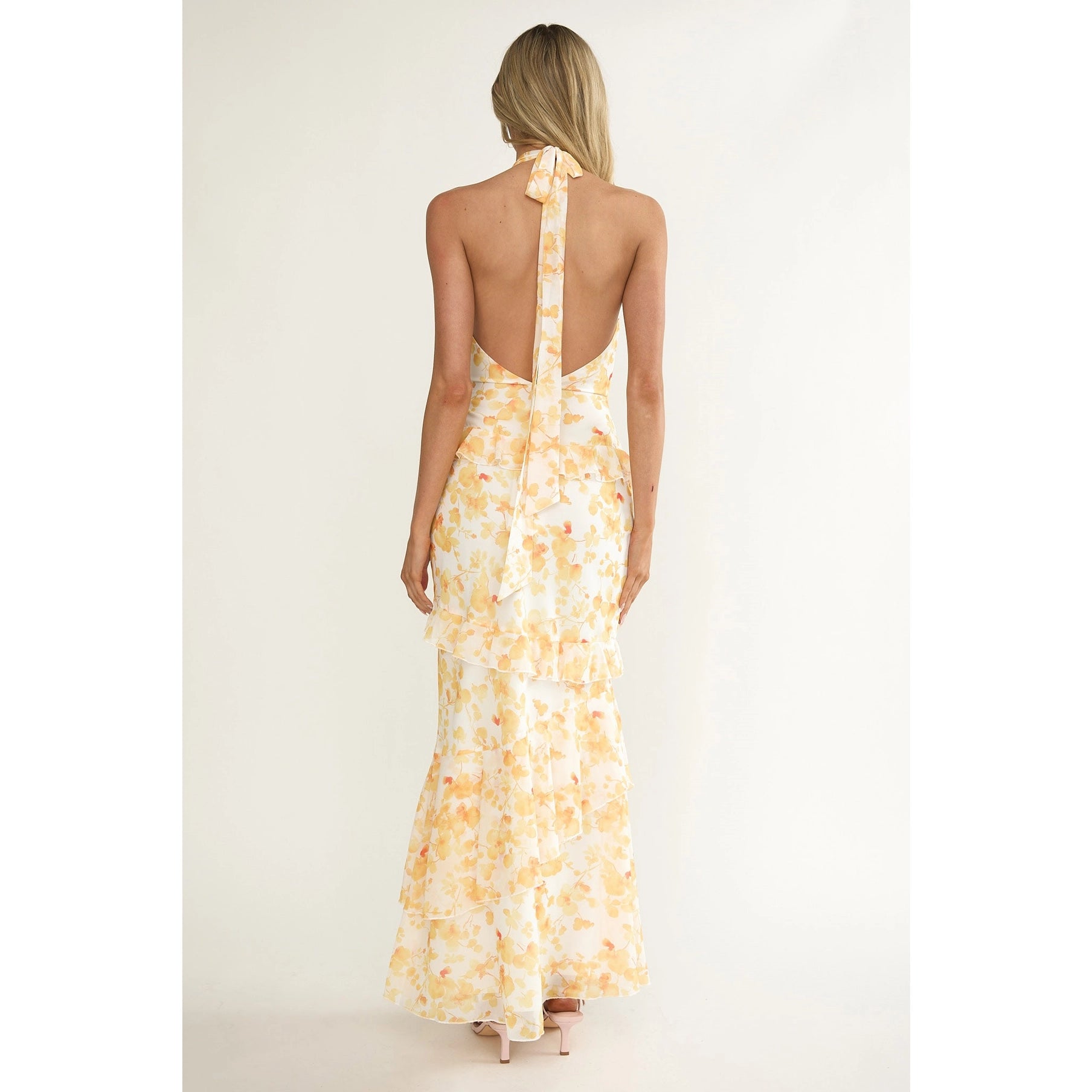 Sunshine Blossom Maxi Dress