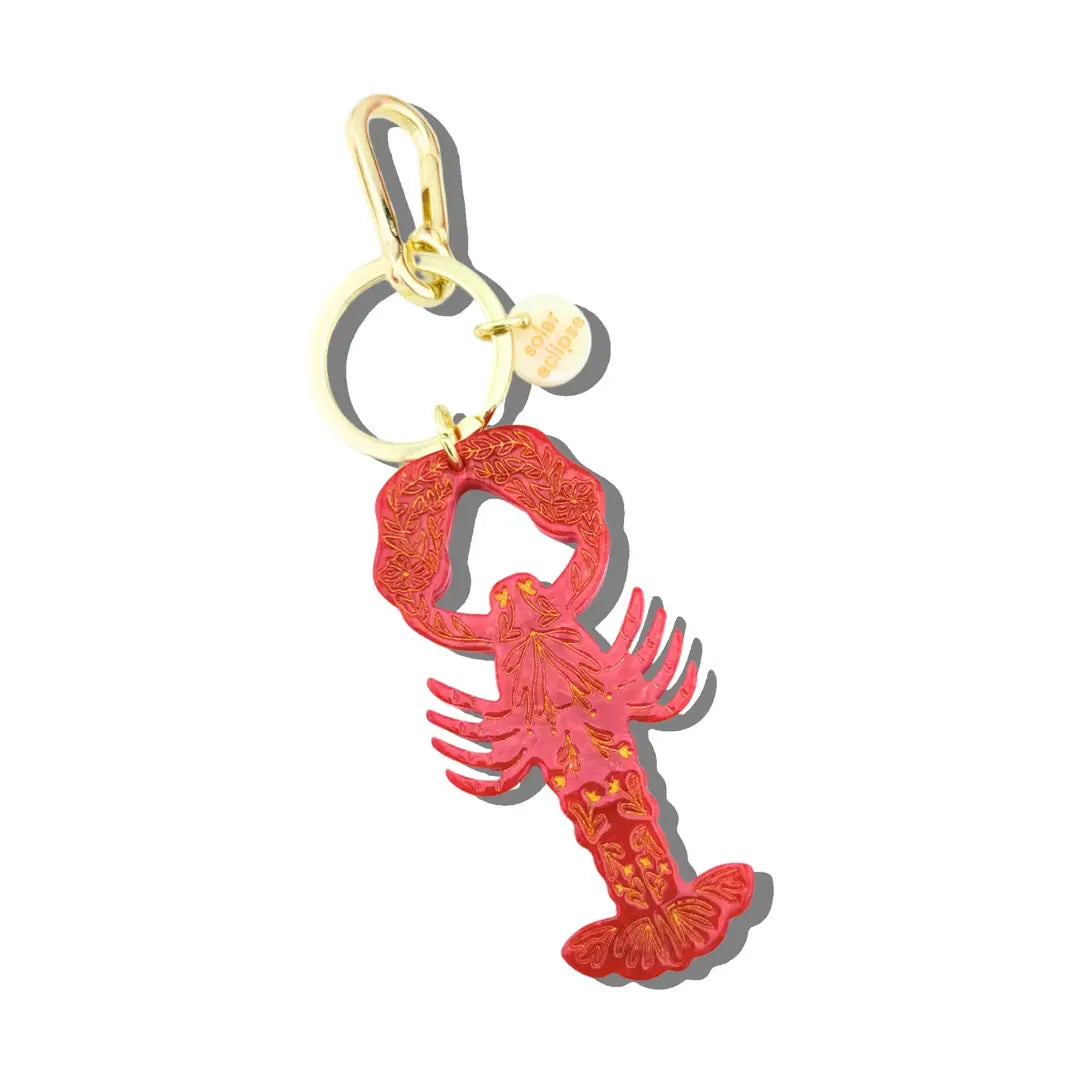 Lobster Bag Charm + Keychain - ONFEMME By Lindsey's Kloset