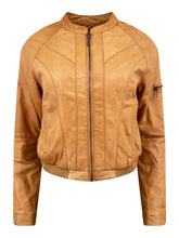 Vintage Leather Stitched Moto Jacket - ONFEMME By Lindsey's Kloset