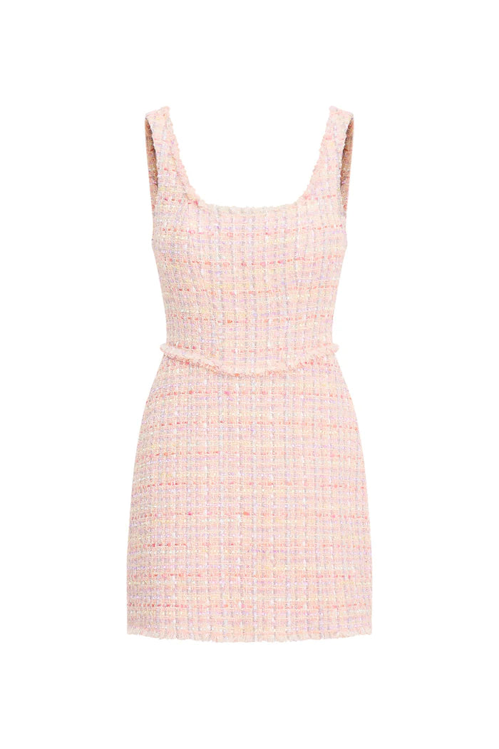 Moda Tweed Mini Dress - ONFEMME By Lindsey's Kloset