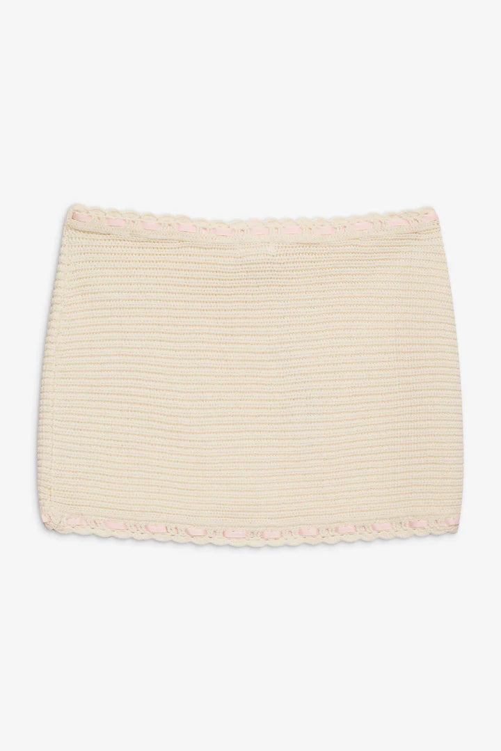 Kelsey Crochet Mini Skirt - ONFEMME By Lindsey's Kloset