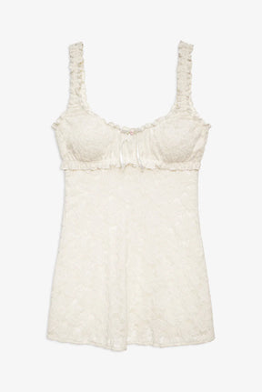 Cloud Lace Slip Dress
