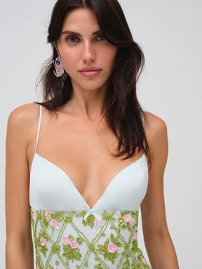 Bridget Beaded Mini Dress - ONFEMME By Lindsey's Kloset