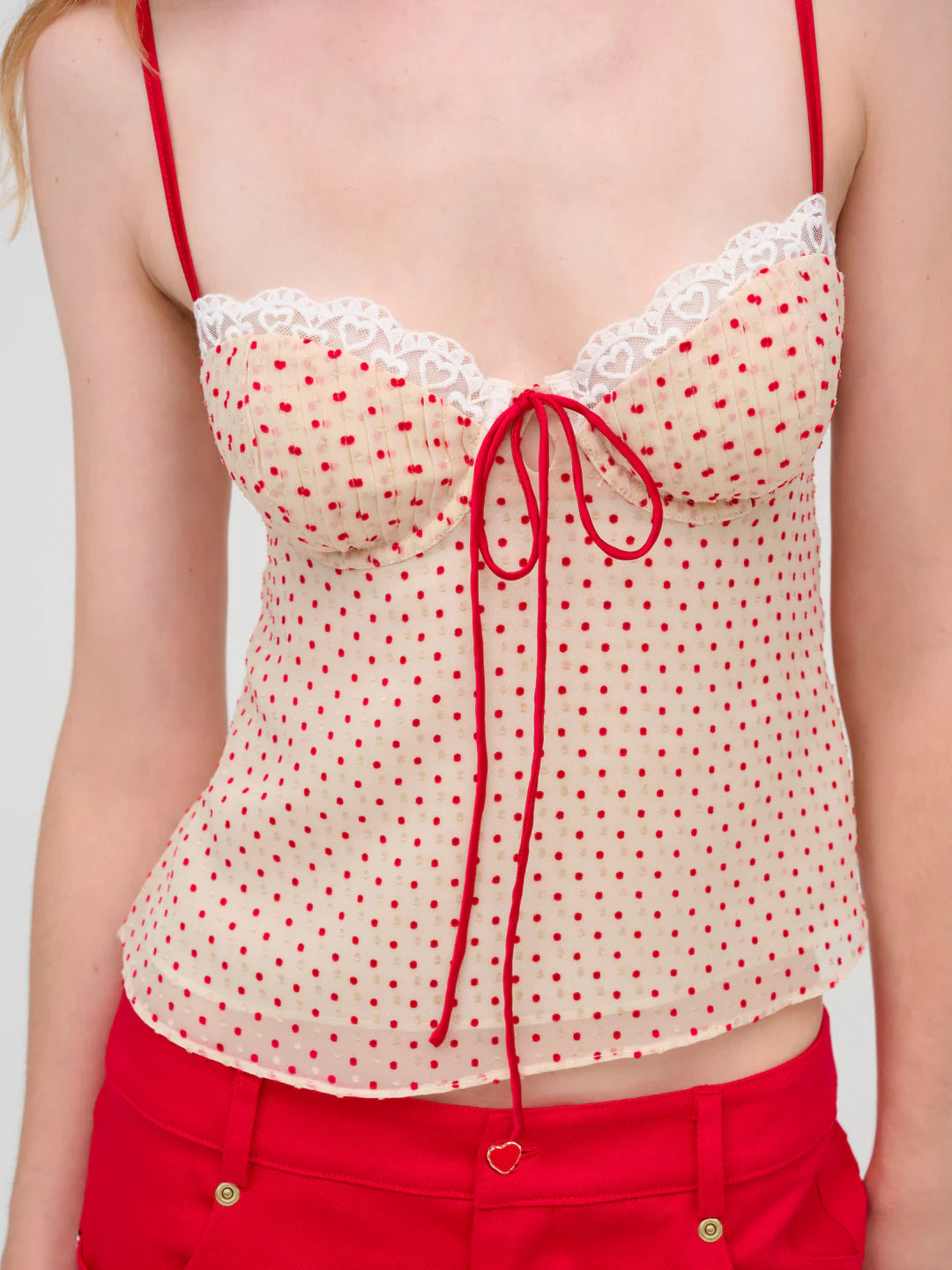 Love Dot Camisole Top - ONFEMME By Lindsey's Kloset