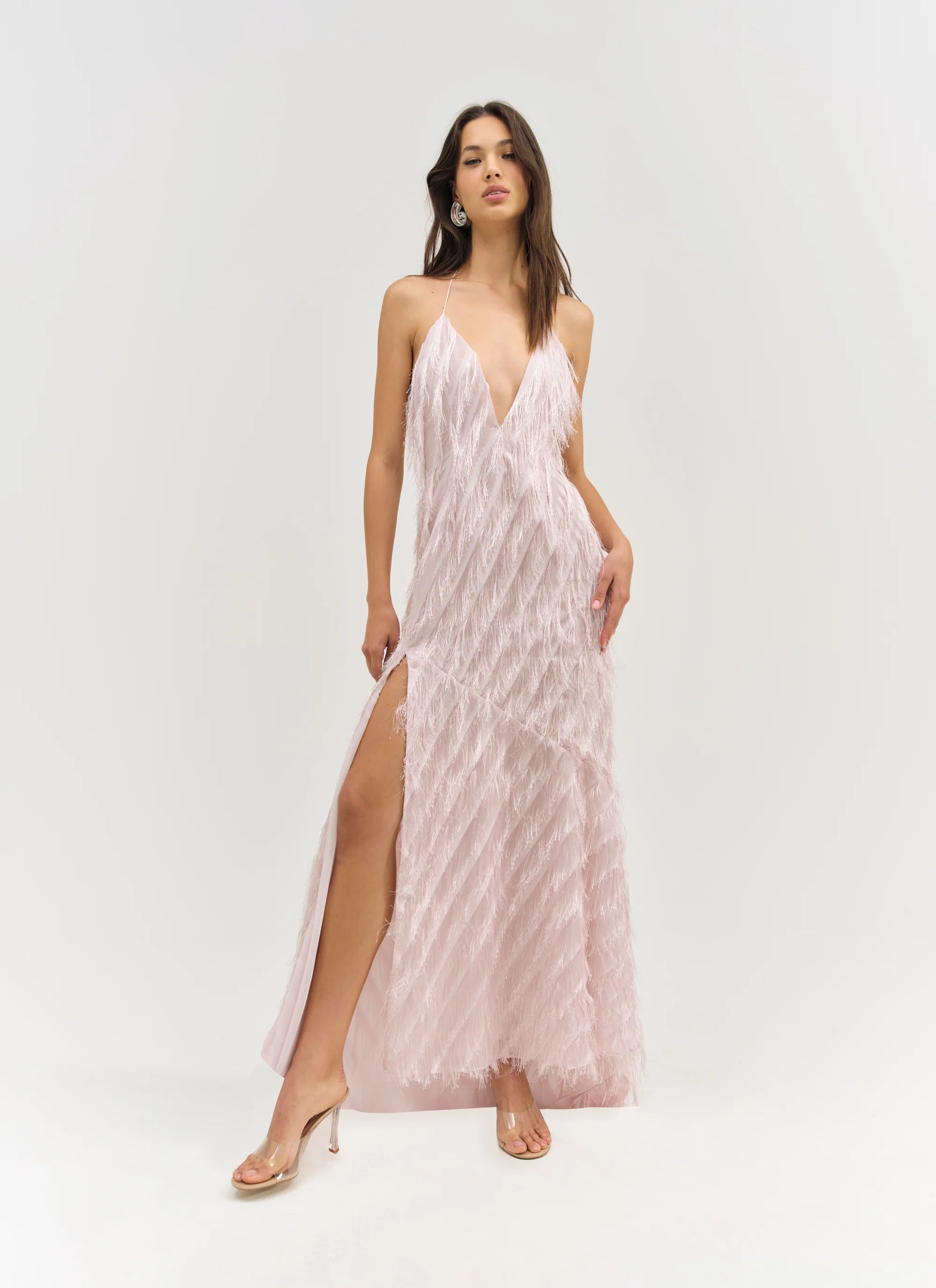 Heidi Fringe Maxi Dress - ONFEMME By Lindsey's Kloset