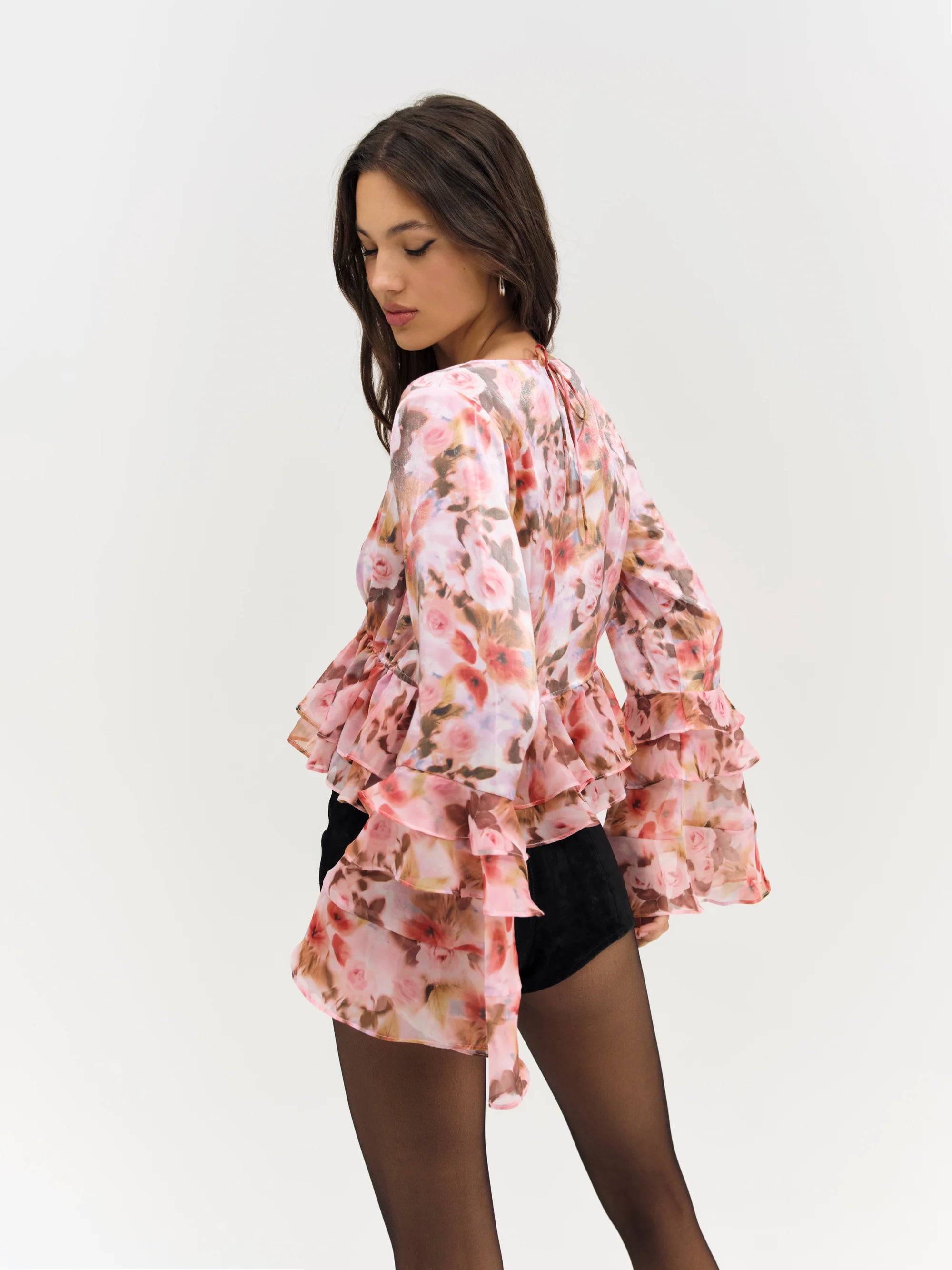 Fallen Floral Top - ONFEMME By Lindsey's Kloset