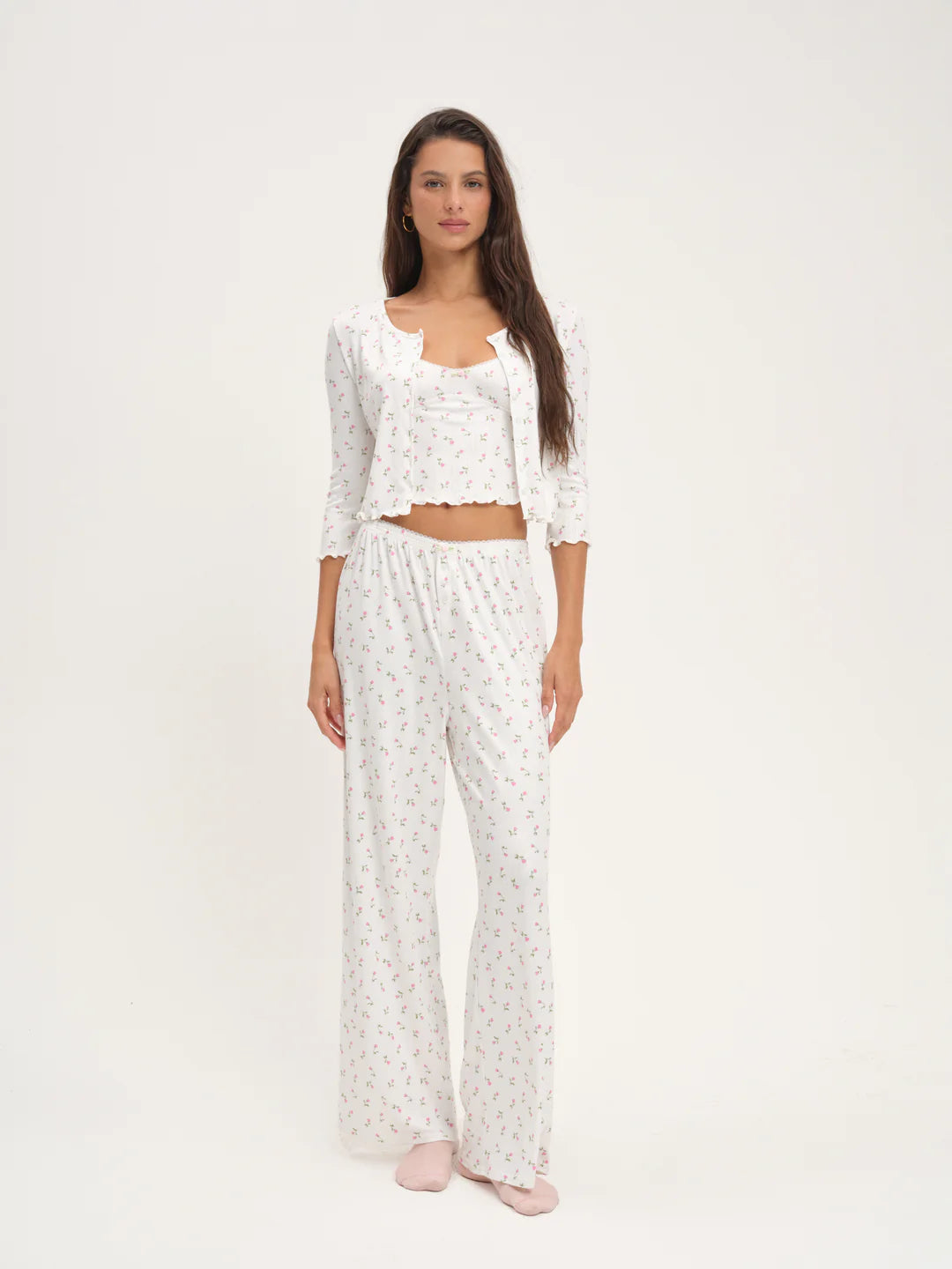 Elliana Wide Leg Pant - ONFEMME By Lindsey's Kloset