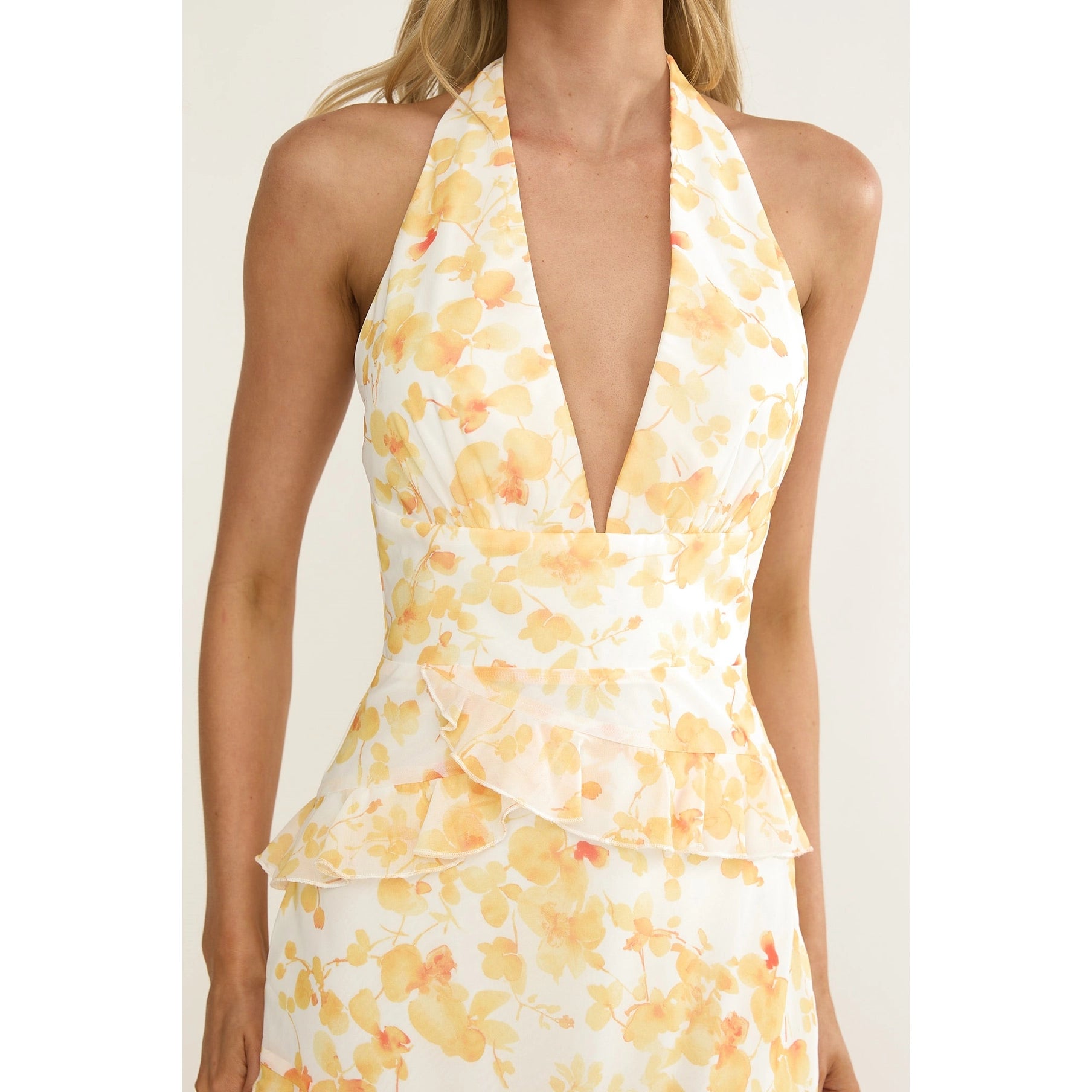 Sunshine Blossom Maxi Dress