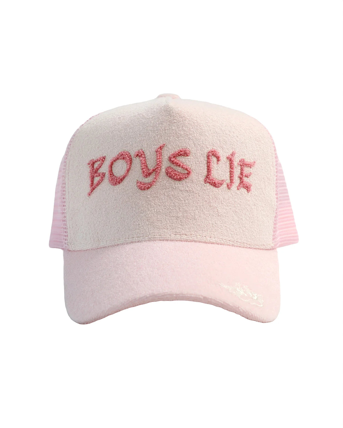 Pastel Me Terry Trucker Hat - ONFEMME By Lindsey's Kloset