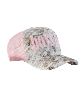 Rose Colored Trucker Hat