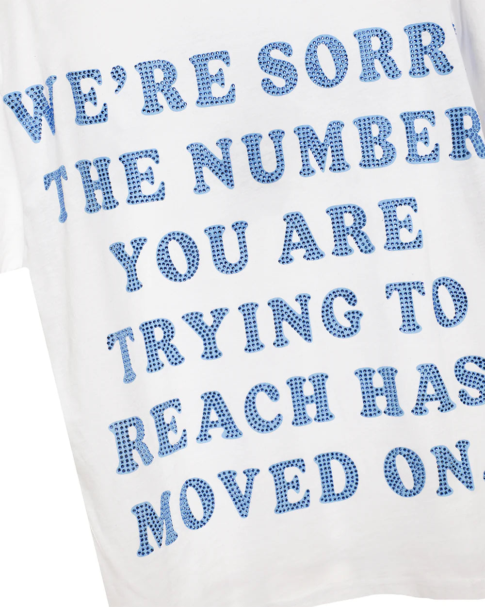 Blue 1-800 Boyfriend Tee - ONFEMME By Lindsey's Kloset