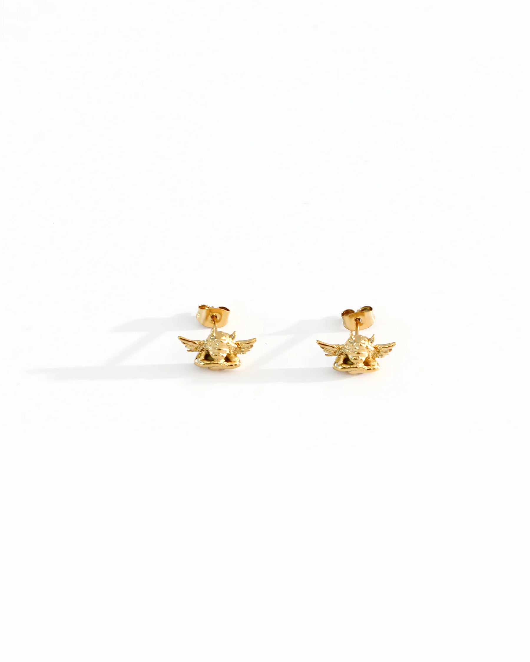 Boys Lie Gold Stud Earrings - ONFEMME By Lindsey's Kloset