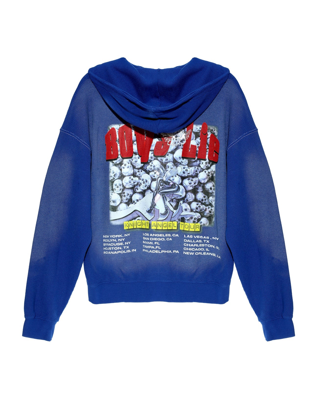 Knight Angel Tour Interlock Racer Hoodie - ONFEMME By Lindsey's Kloset