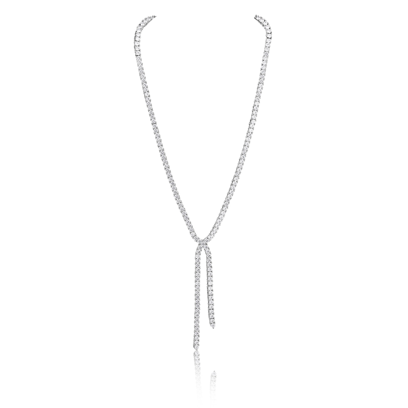 Tennis Bow Necklace - ONFEMME By Lindsey's Kloset