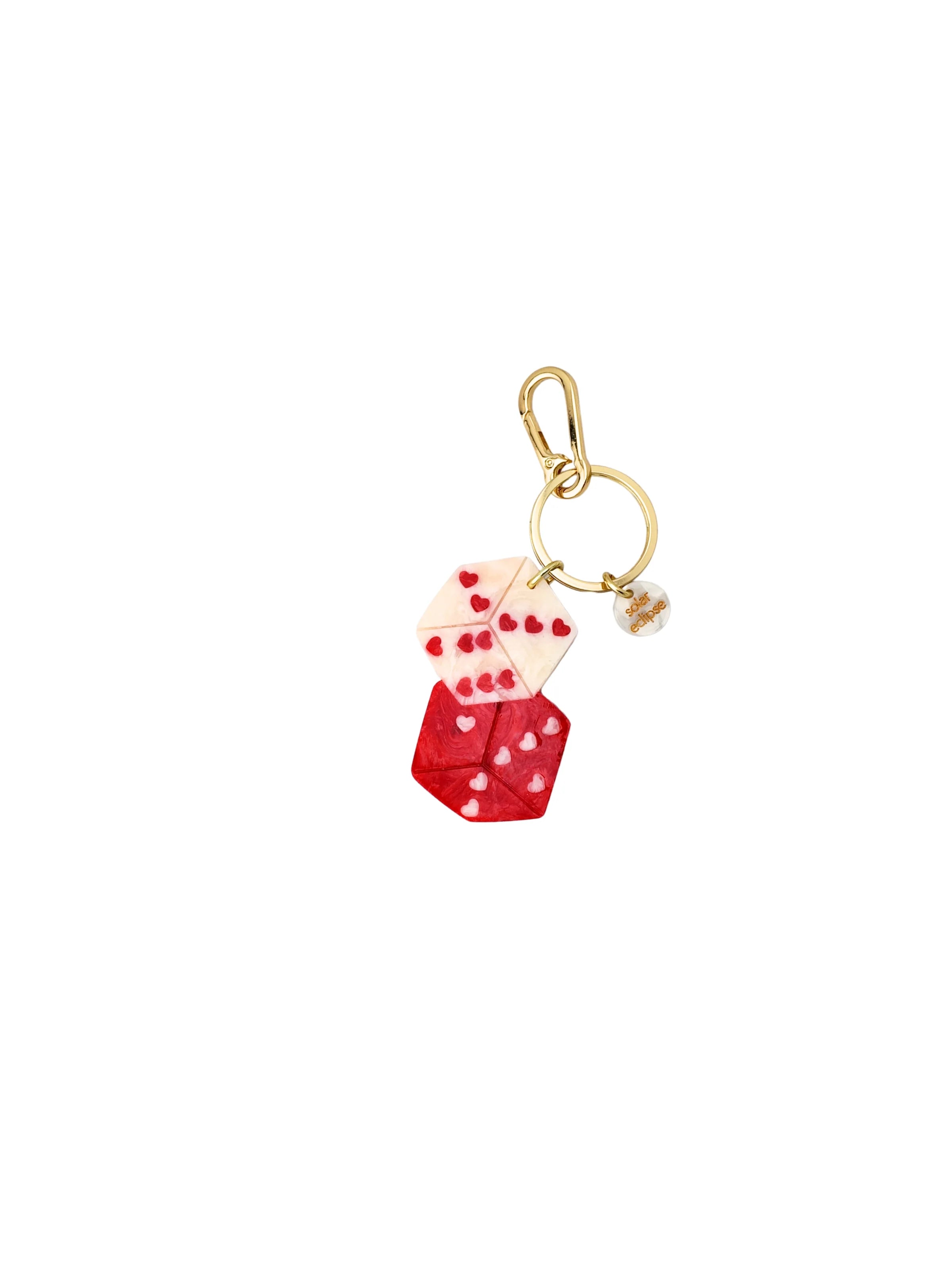 Lucky Dice Bag Charm + Keychain - ONFEMME By Lindsey's Kloset