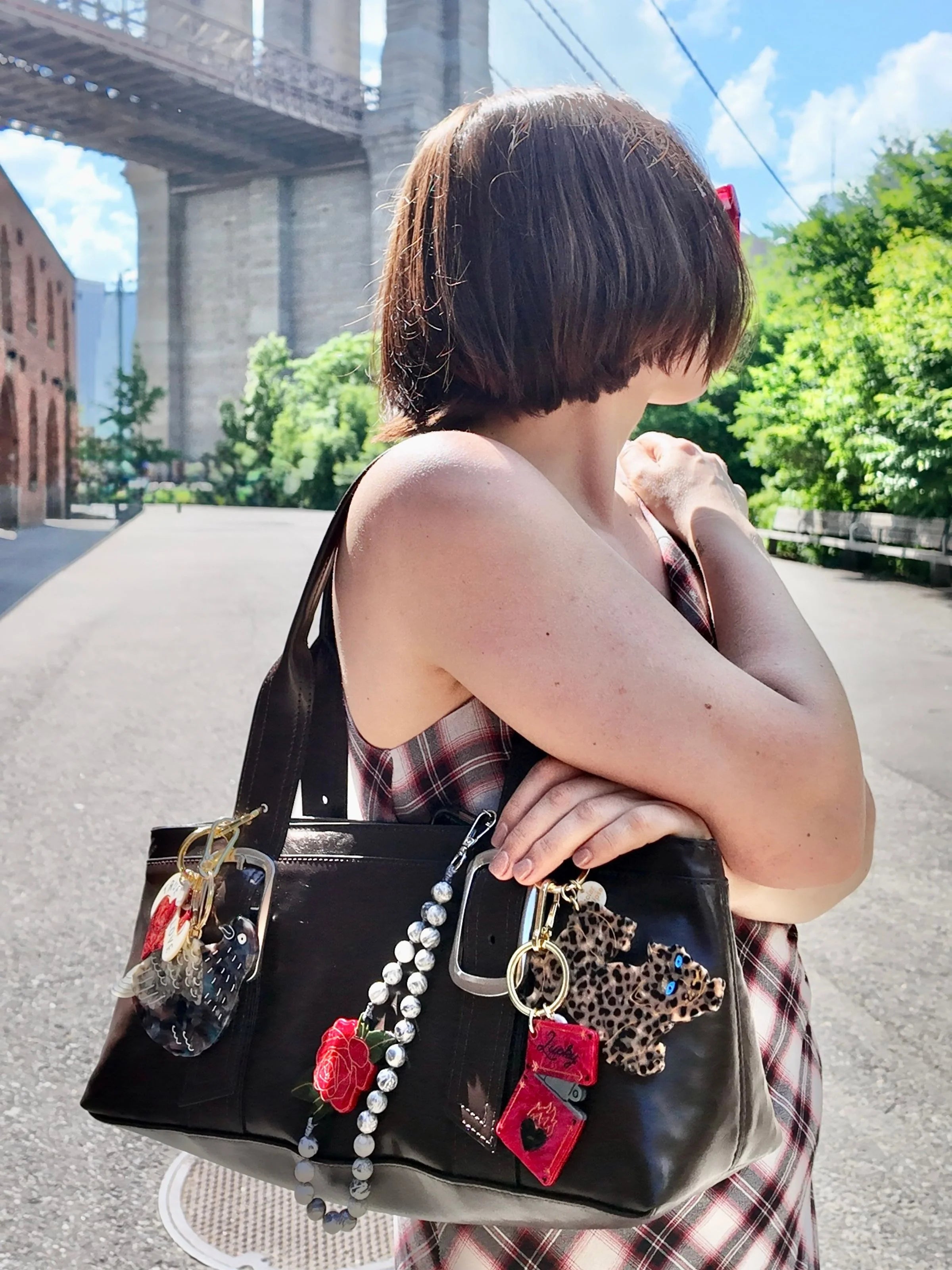 Lucky Lighter Bag Charm + Keychain - ONFEMME By Lindsey's Kloset