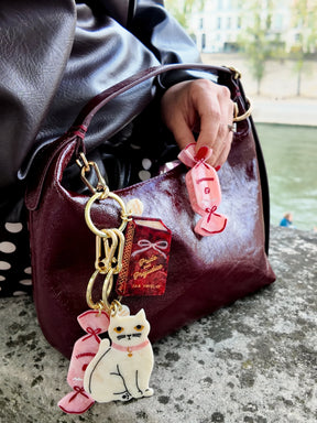 Pride & Prejudice Bag Charm + Keychain