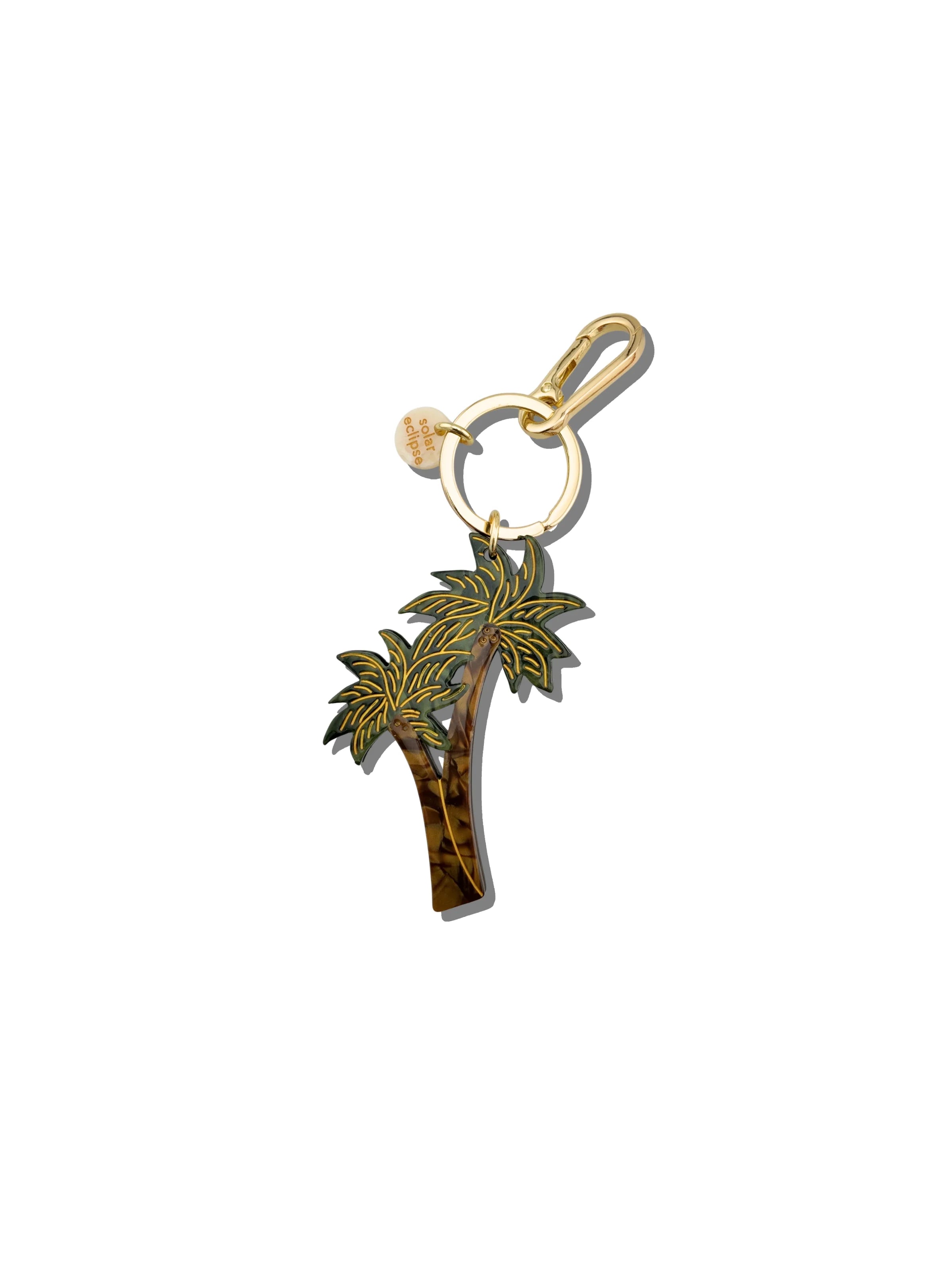 Palm Trees Bag Charm + Keychain - ONFEMME By Lindsey's Kloset