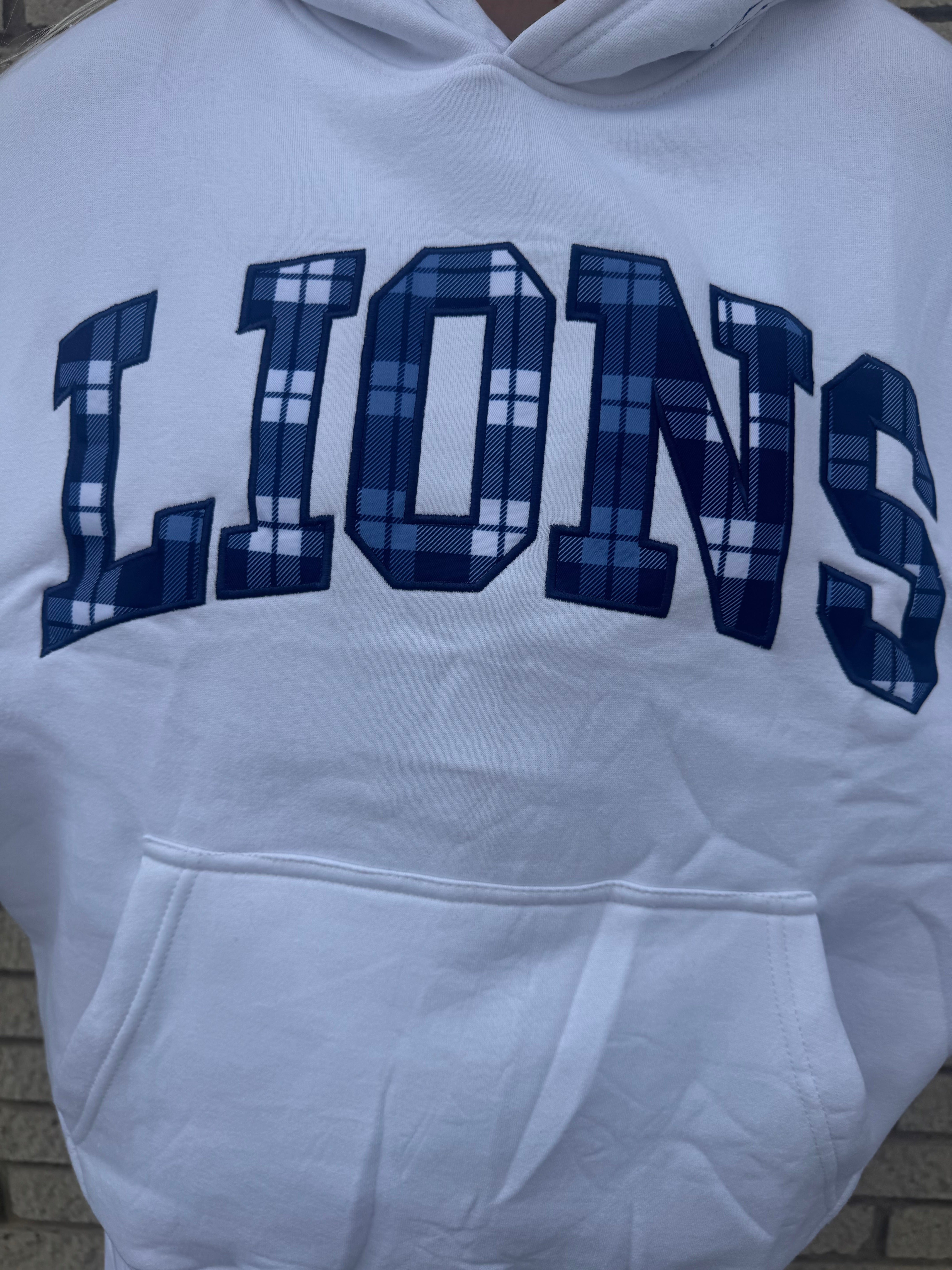 Kickoff Plaid Hoodie