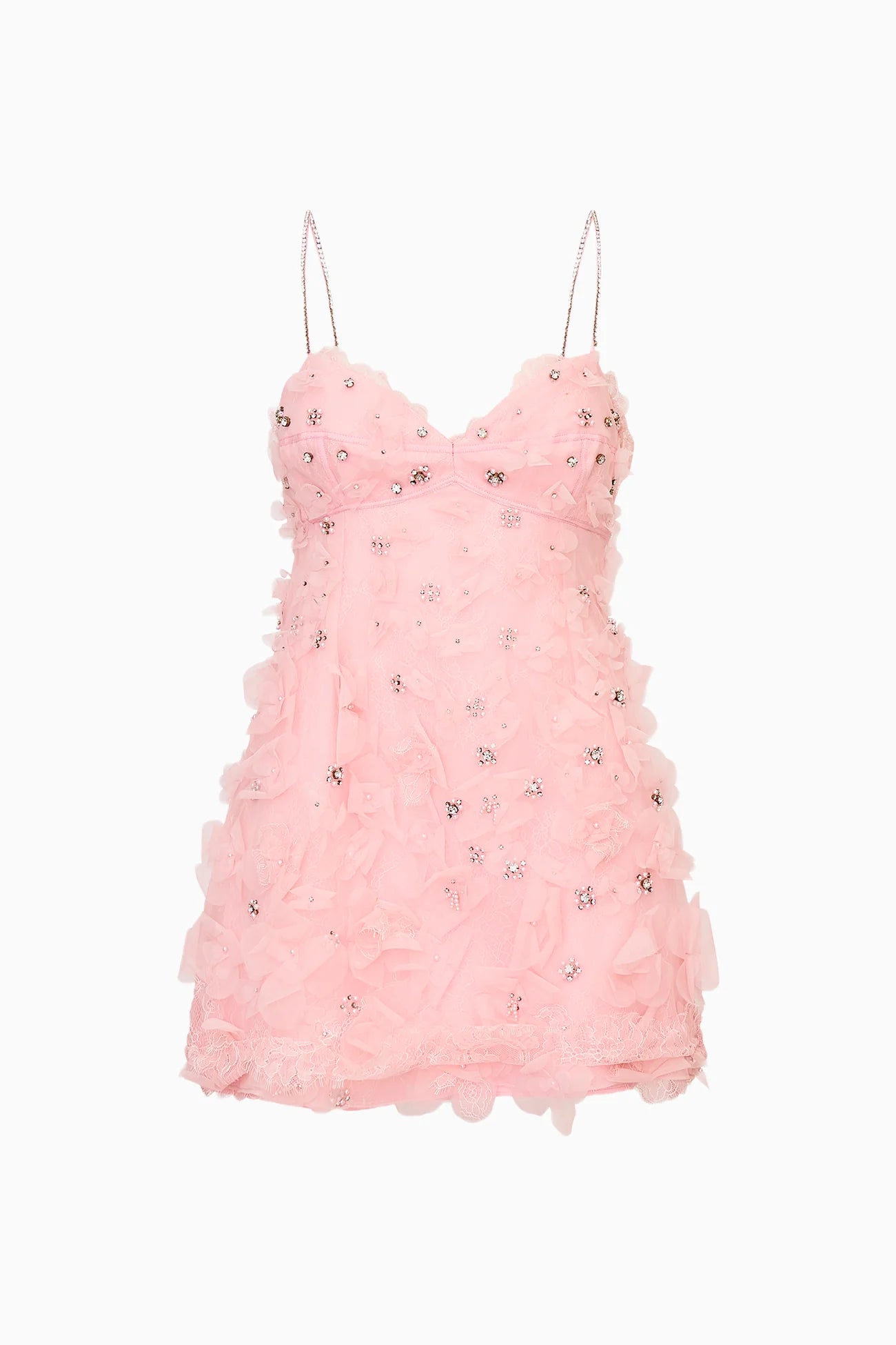 Ambessa Embellished Organza Mini Dress - ONFEMME By Lindsey's Kloset