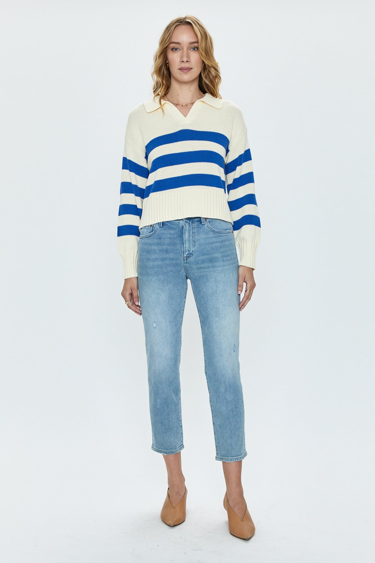 MONROE CROP HIGH RISE CIGARETTE CROP - NOTTING HILL VINTAGE - ONFEMME By Lindsey's Kloset