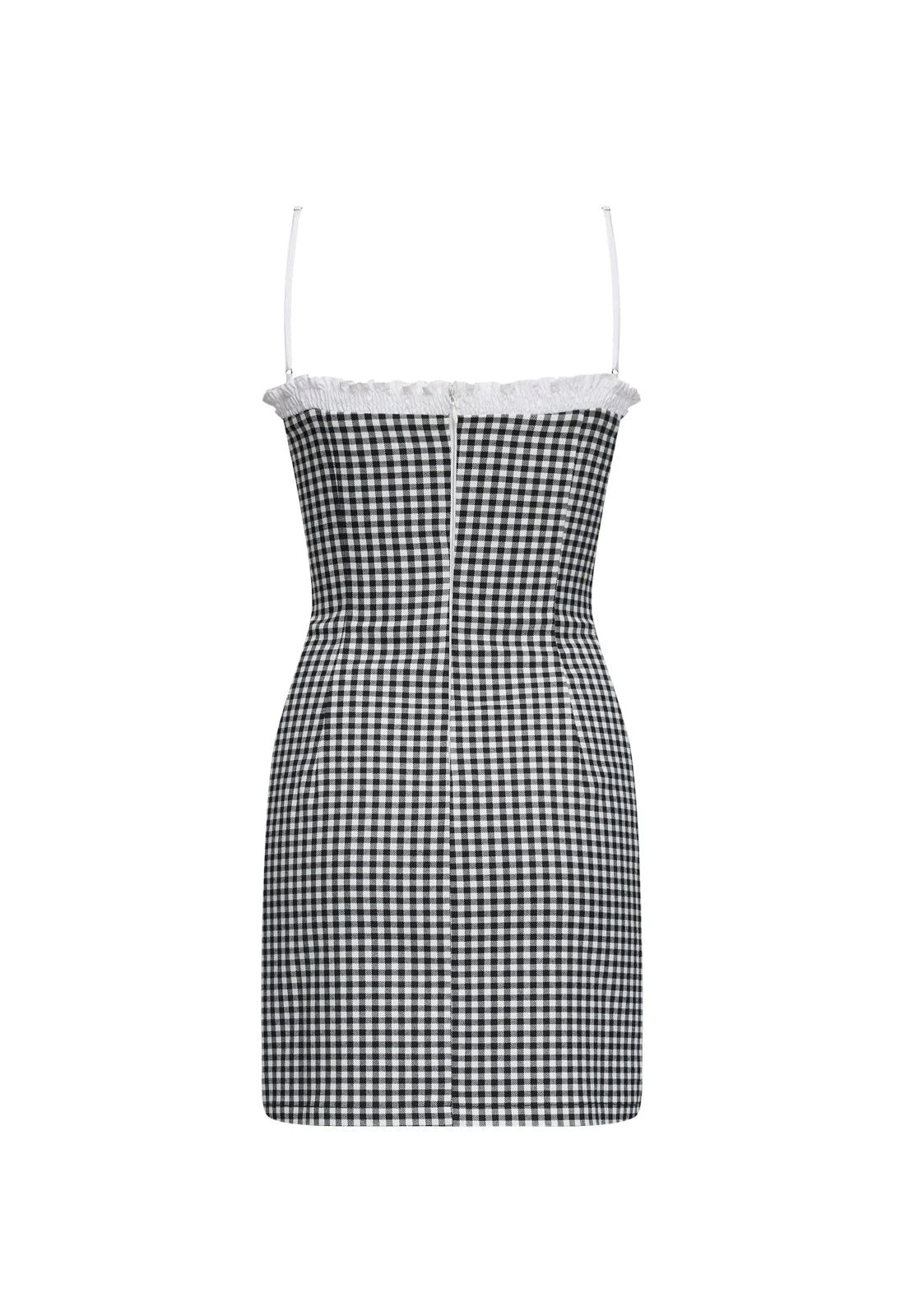 Bardot Gingham Mini Dress