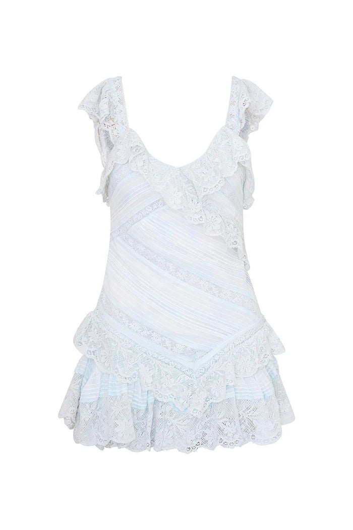 Bensley Lace Mini Dress - ONFEMME By Lindsey's Kloset