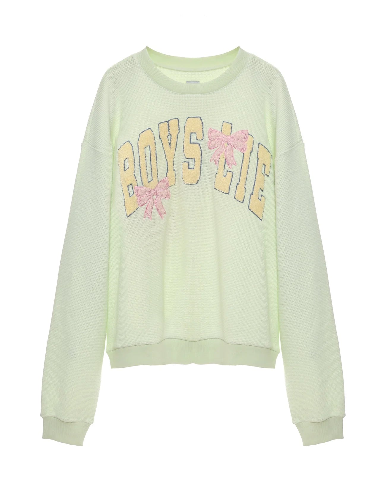 Boys Lie Bows Kara Crewneck - ONFEMME By Lindsey's Kloset
