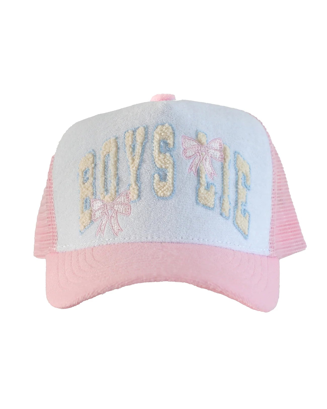 Boys Lie Bows Trucker Hat - ONFEMME By Lindsey's Kloset