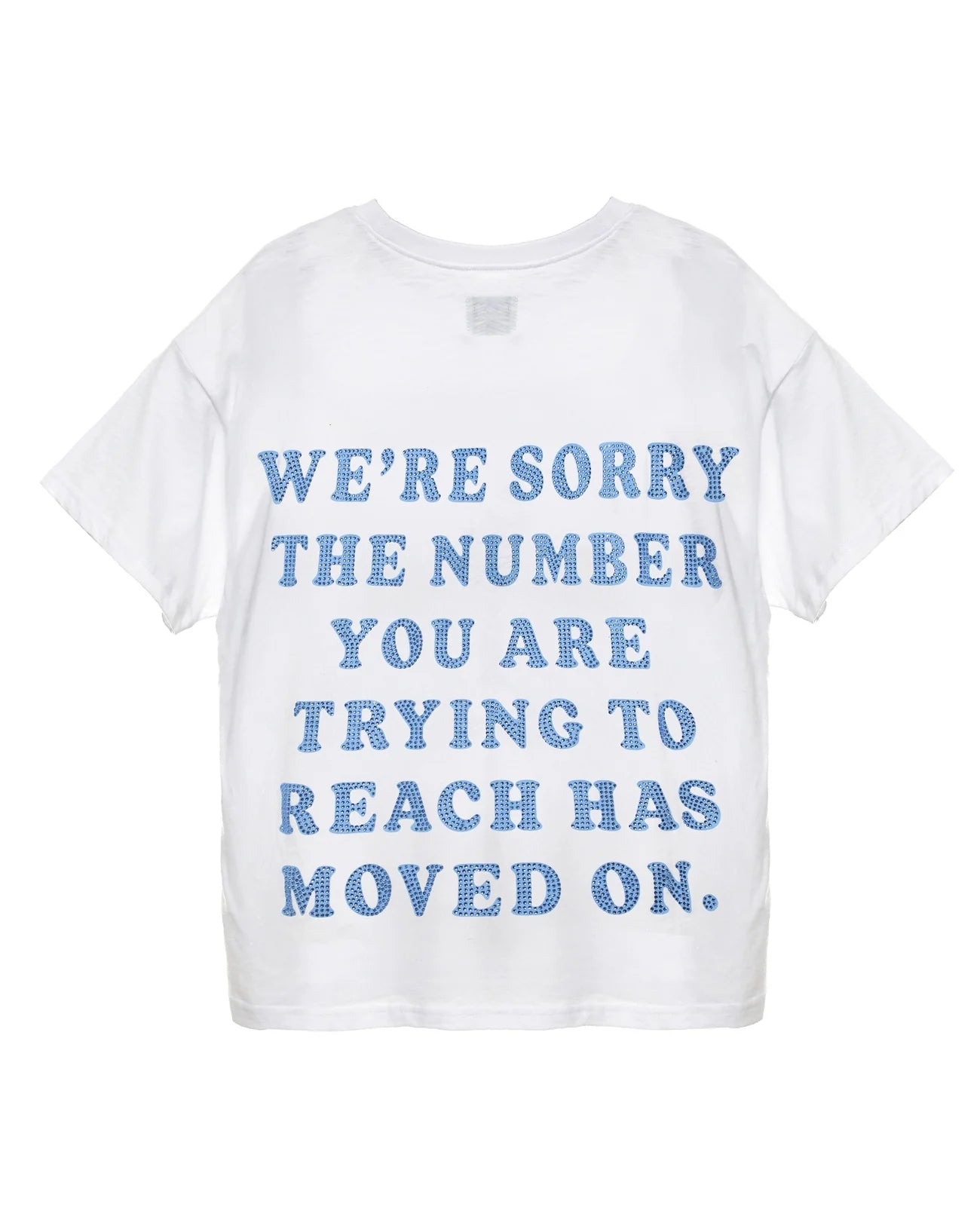 Blue 1-800 Boyfriend Tee - ONFEMME By Lindsey's Kloset