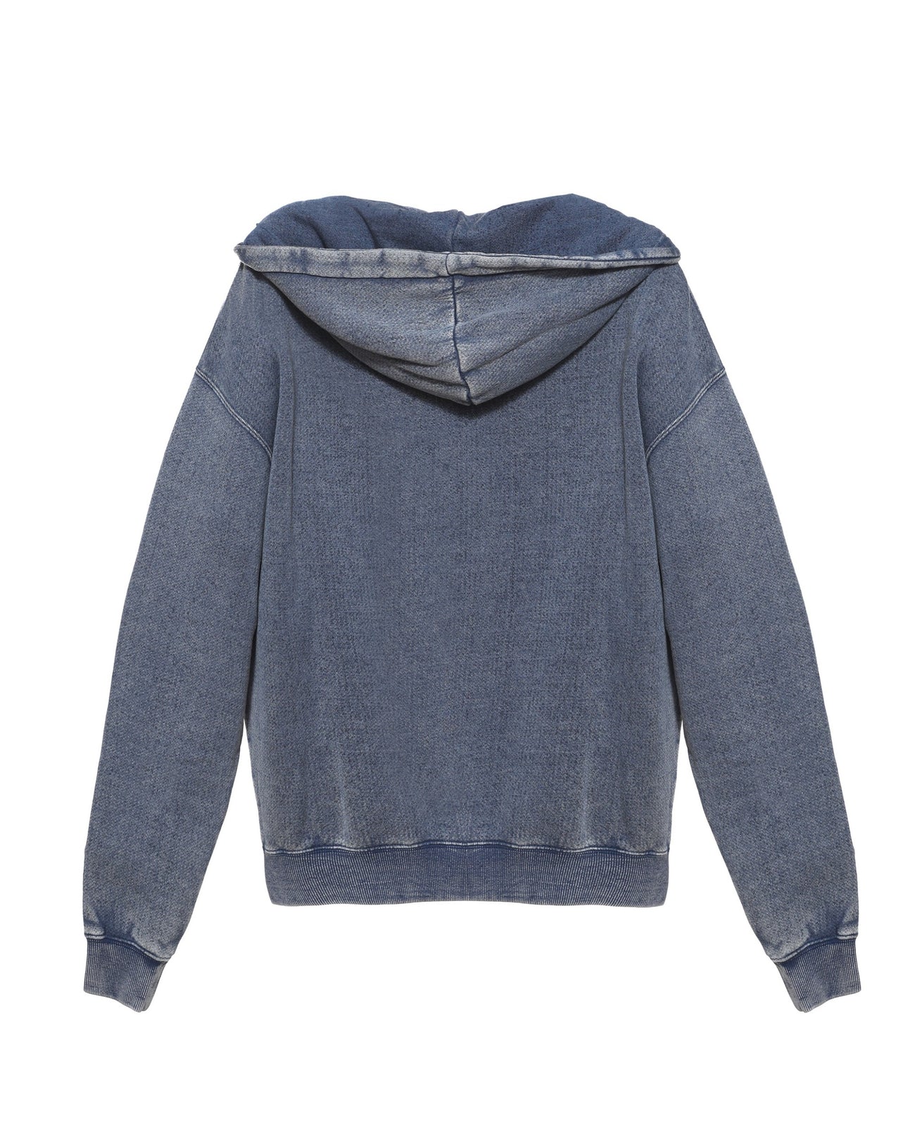 Blue Stitch Me Up Racer Hoodie - ONFEMME By Lindsey's Kloset
