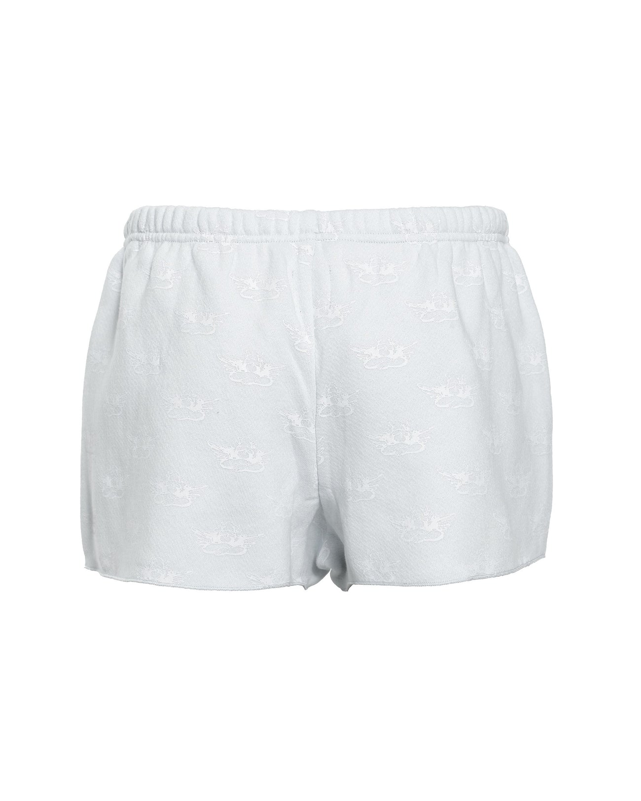 Icy Blue Logo Kimmy Short - ONFEMME By Lindsey's Kloset