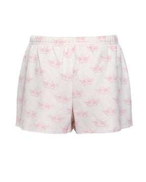 Polar Pink Logo Kimmy Shorts - ONFEMME By Lindsey's Kloset