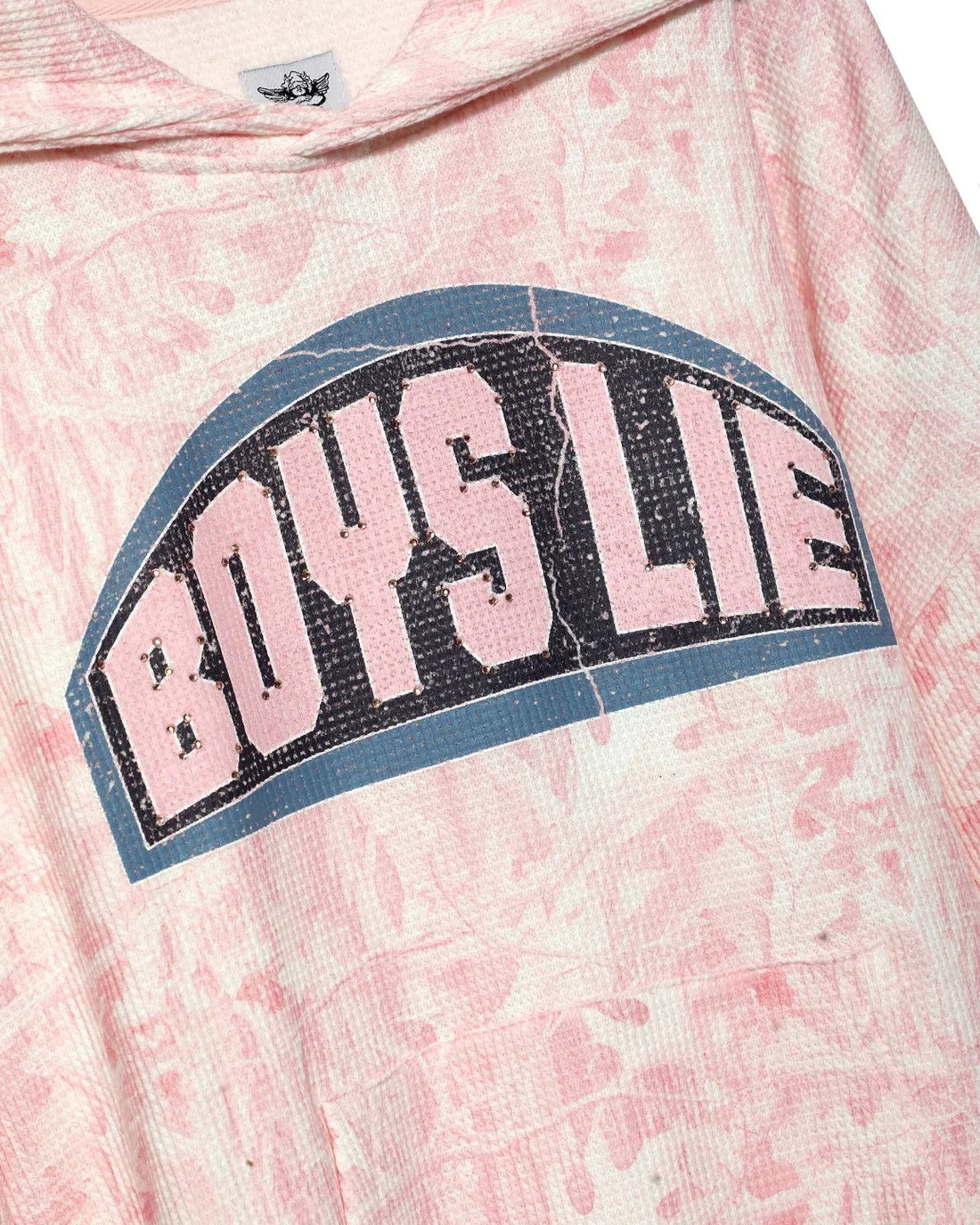 Let Love Guide My Way Rhinestone Racer Hoodie - ONFEMME By Lindsey's Kloset