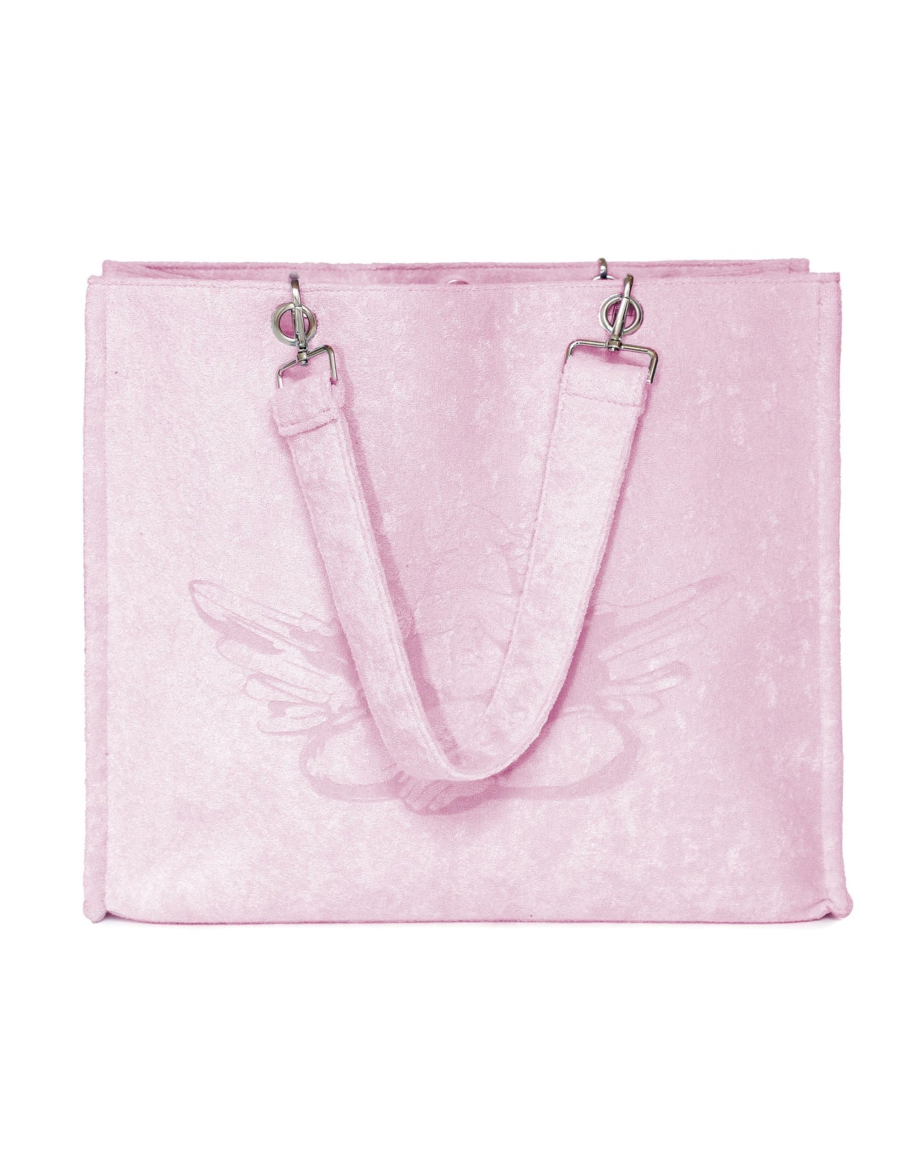 Ivy League Pink Terry Tote - ONFEMME By Lindsey's Kloset