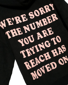 Black 1-800 Boys Lie Racer Hoodie