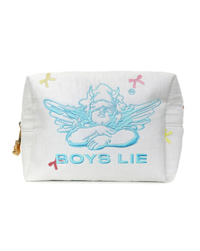 Bows Rule Boys Drool Pouch