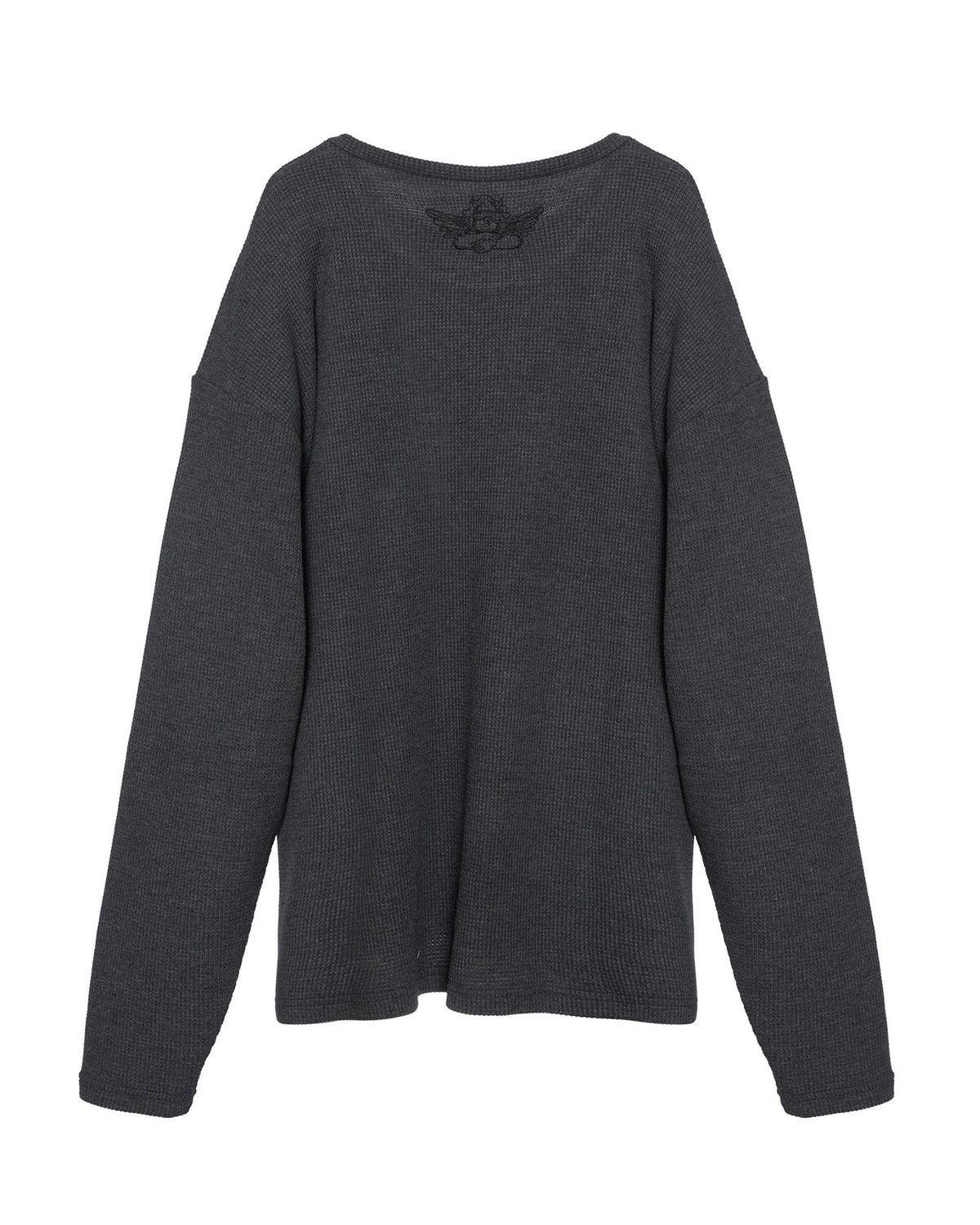 Charcoal Grey Caitlyn Coded Thermal Longsleeve