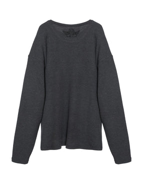 Charcoal Grey Caitlyn Coded Thermal Longsleeve