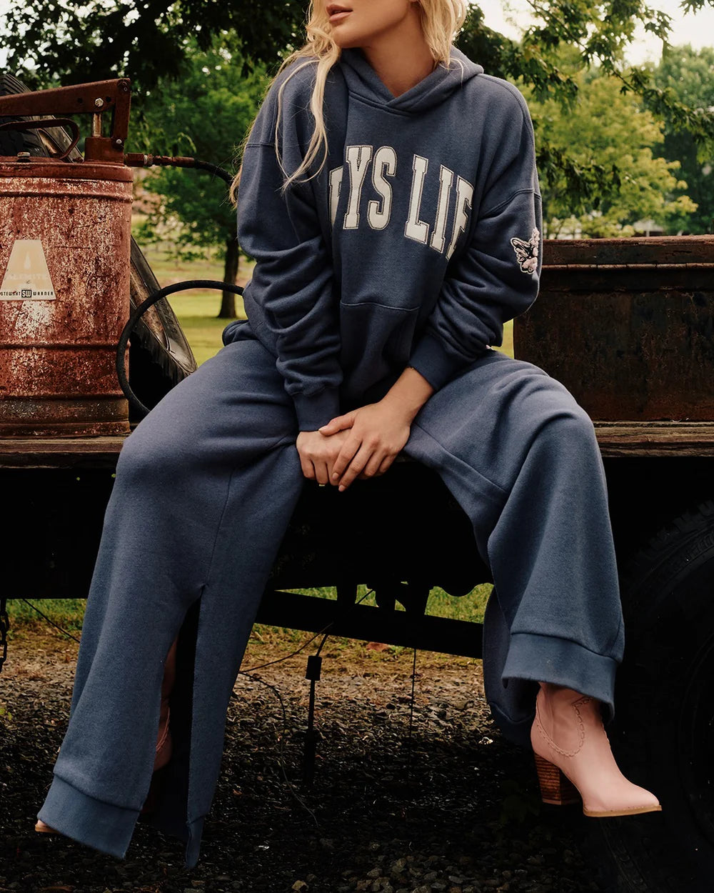 In Too Deep Racer Hoodie - ONFEMME By Lindsey's Kloset