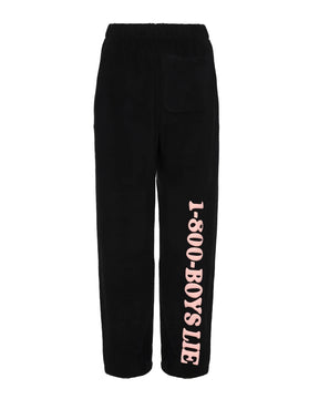 Black 1-800 Boys Lie Mac Slim Pant