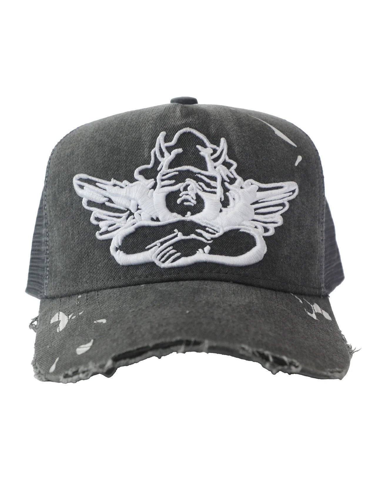 Graphite Trucker Hat - ONFEMME By Lindsey's Kloset