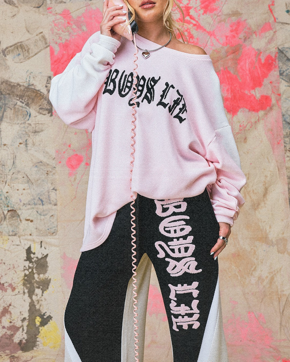 High Class Private School Thermal Longsleeve - ONFEMME By Lindsey's Kloset