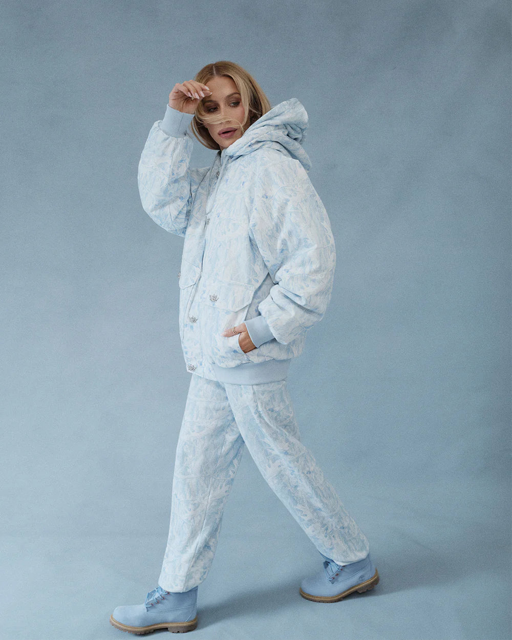 Blue Manhunt Kimmy Pant - ONFEMME By Lindsey's Kloset