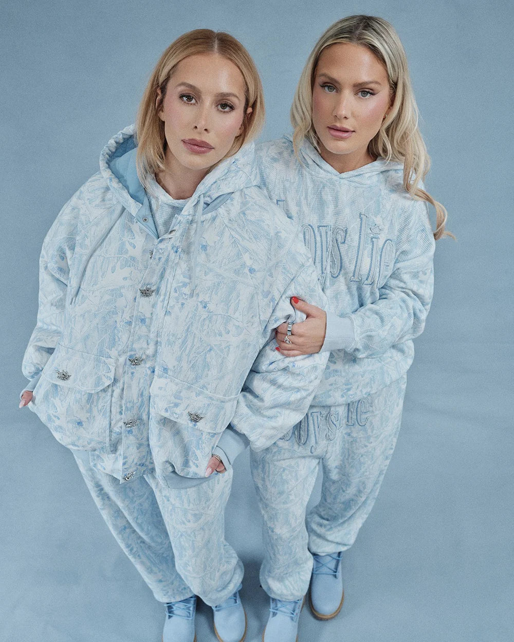 Blue Manhunt Racer Hoodie - ONFEMME By Lindsey's Kloset