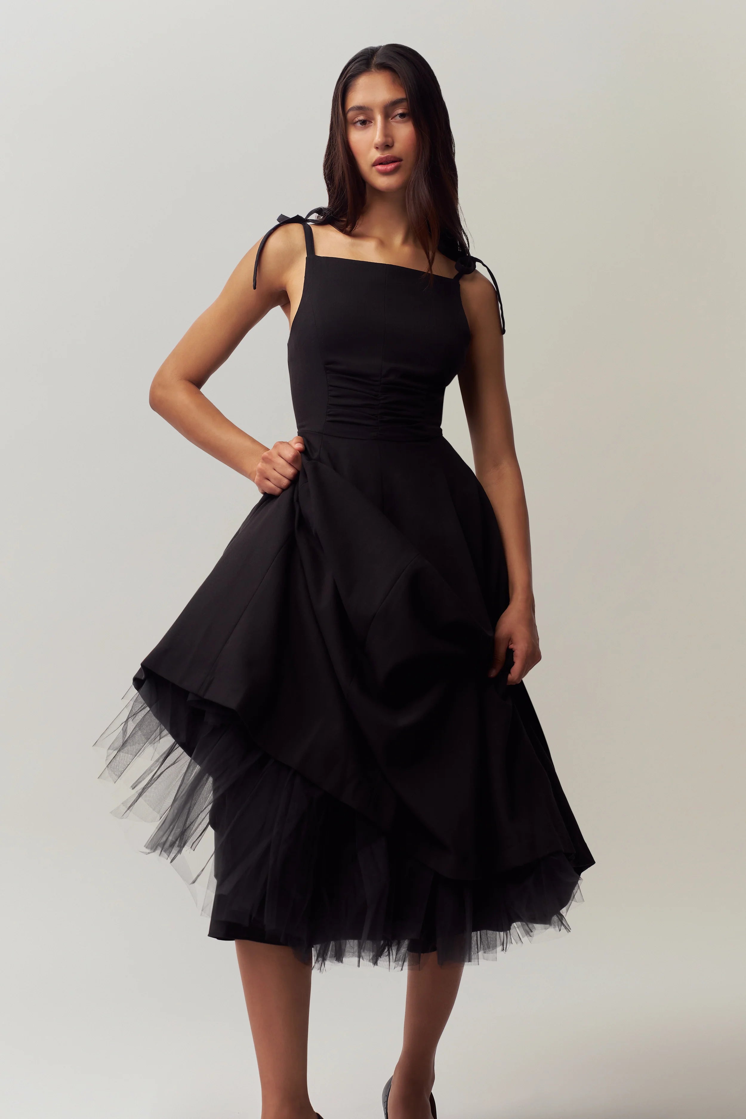 Brigette Midi Gown - ONFEMME By Lindsey's Kloset