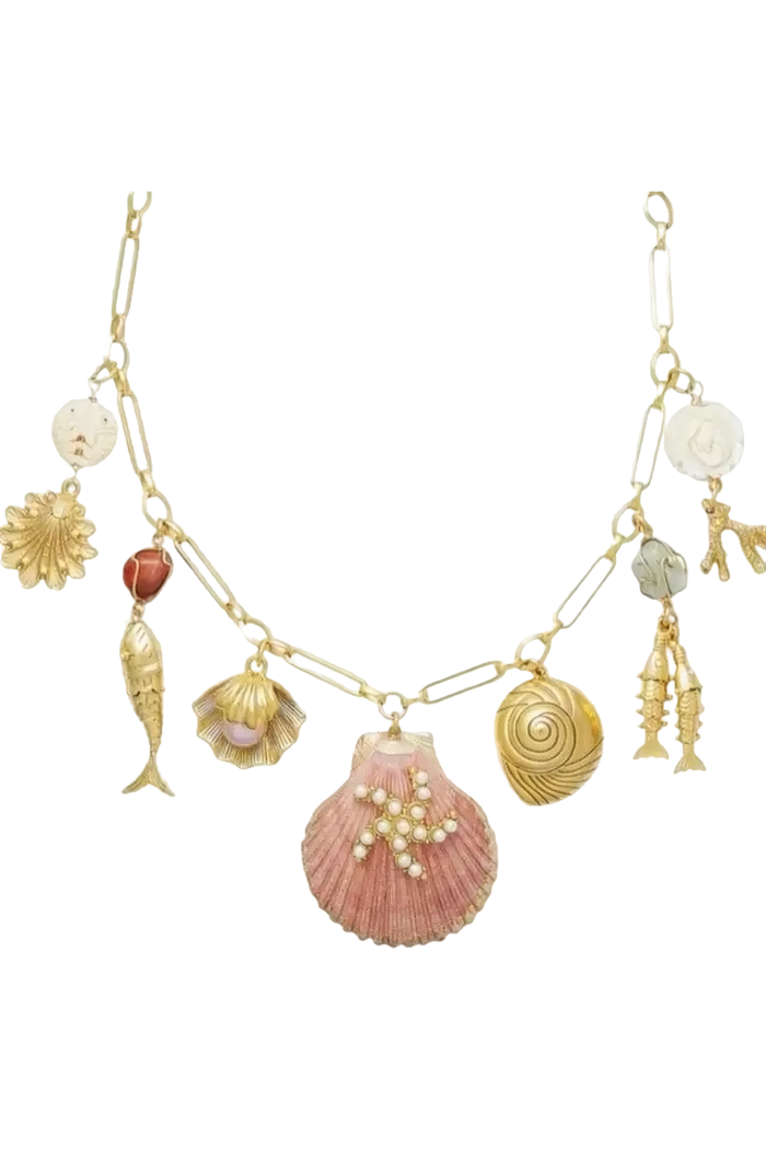 By The Beach Shell Necklace - ONFEMME By Lindsey's Kloset